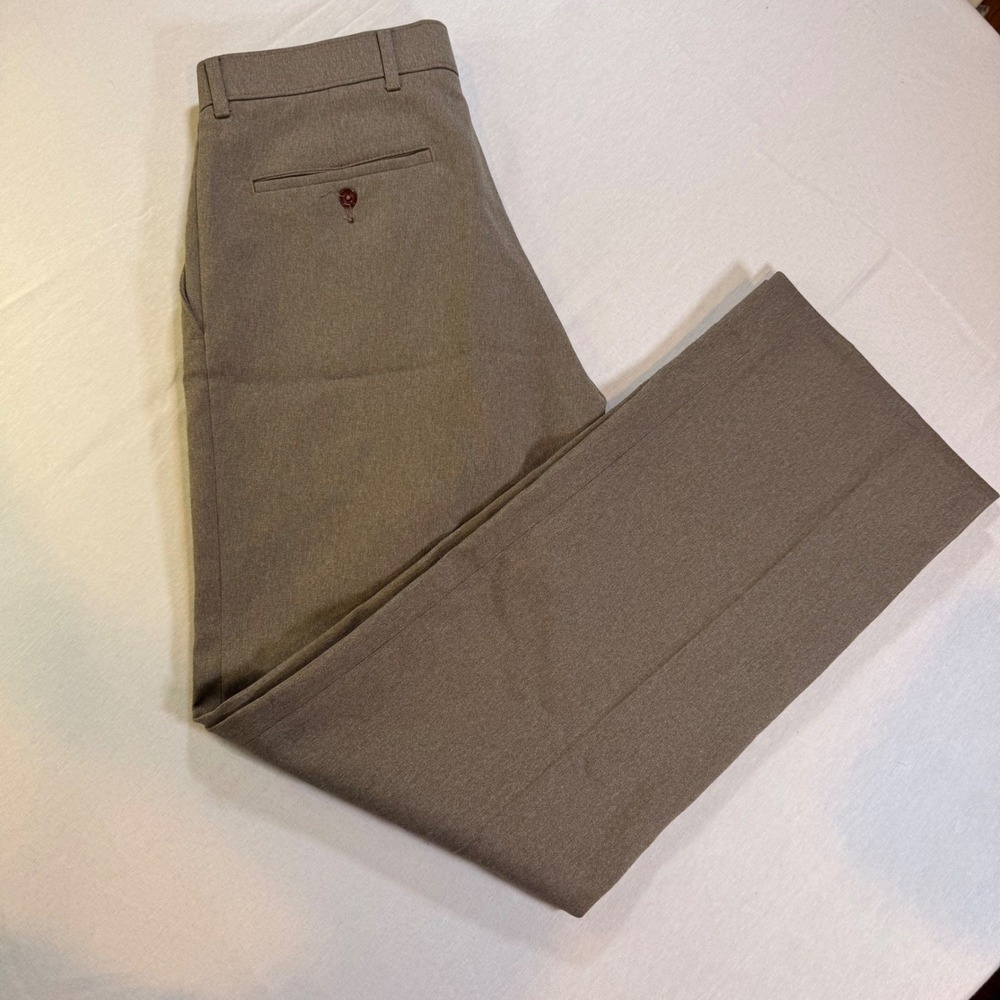 Vintage Levis Action Slacks Mens 30x30 Brown Sta-Prest Trousers 70's Retro USA